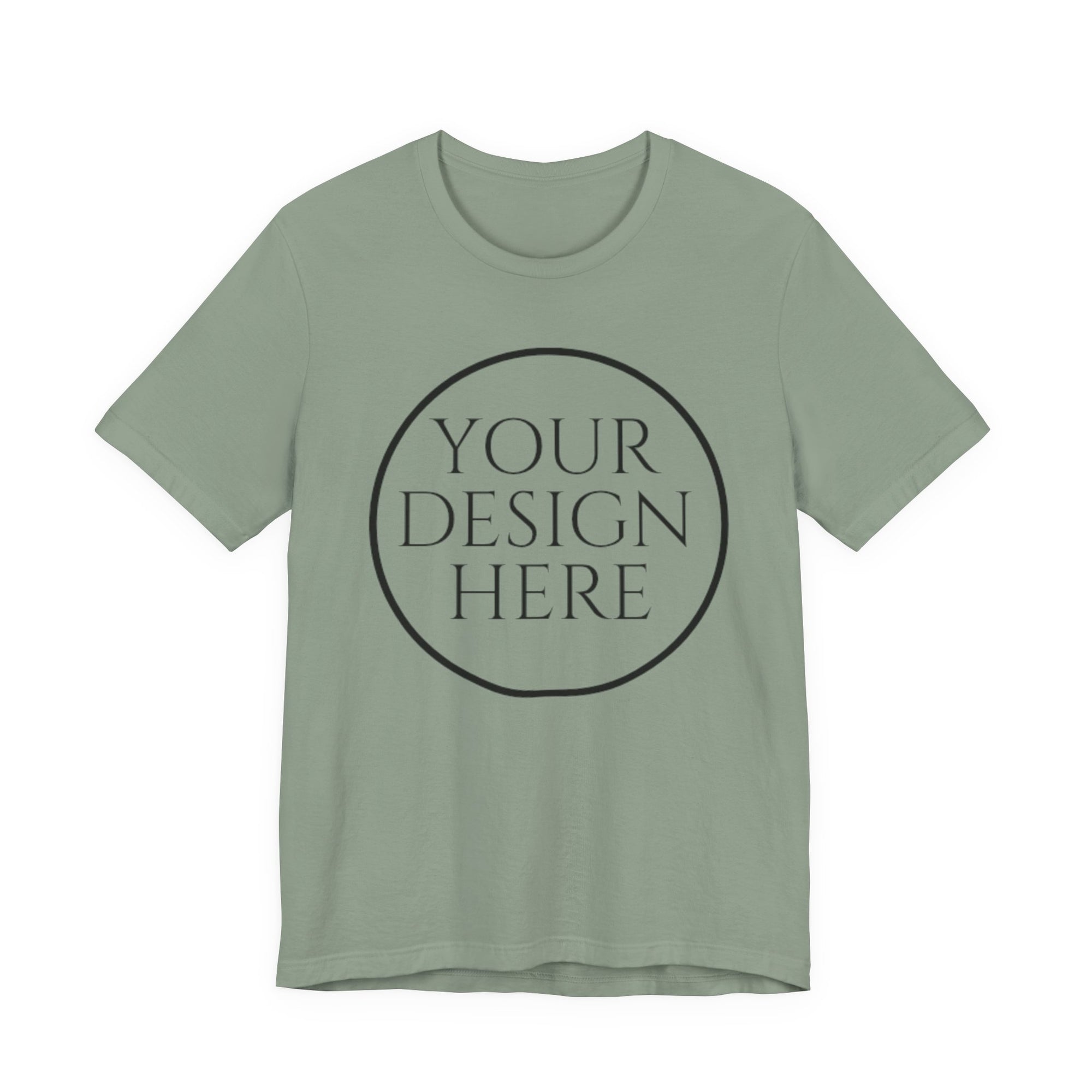 Custom Bella + Canvas 3001 Jersey Tee – Personalized Modern Style & Comfort