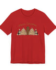 Merry Christmas Trees Women's Tee Red T-Shirt