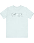 Gratitude Classic Women's Tee Heather Ice Blue T-Shirt