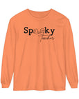 Spooky Teacher Unisex Long Sleeve T-Shirt Melon Long-sleeve