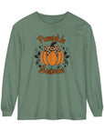 Pumpkin Season - Women's Long Sleeve T-Shirt Light Green Long-sleeve