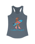Coastal Cowgirl - Women's Racerback Tank Solid Indigo Tank Top