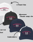 Snapback Cap - Baseball Mama Enthusist Gift Idea Hats