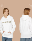 Women's Cozy "Beautiful" Fleece Hoodie - Soft, Warm, Casual Sweatshirt for Everyday Comfort