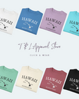 Retro Hawaii Garment-Dyed T-Shirt - Casual, Beach Vibes, Perfect for Travelers T-Shirt