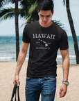 Retro Hawaii Garment-Dyed T-Shirt - Casual, Beach Vibes, Perfect for Travelers T-Shirt