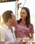Retro Hawaii Garment-Dyed T-Shirt - Casual, Beach Vibes, Perfect for Travelers T-Shirt