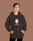Women's Cozy "No Boo Before Brew" Fleece Hoodie - Fun Halloween Sweatshirt for Spooky Style 🎃