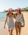 Vintage Summer Foam Trucker Hat – Retro Unisex Beach Cap