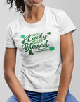 St. Patrick’s Day "Not Lucky, Just Blessed" Ultra Cotton Tee – Women's Short Sleeve T-Shirt T-Shirt