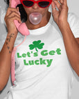 St. Patrick's Day "Let's Get Lucky" Unisex Tee T-Shirt