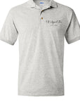 Gildan G880 50/50 Jersey Polo – Custom Printable | Sizes S–5XL ASH Polo