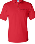Gildan G880 50/50 Jersey Polo – Custom Printable | Sizes S–5XL RED Polo