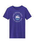 Custom Core 365 CE10 Unisex Capital Performance Tee Campus Purple Core 365 CE10 Unisex Capital Performance T-Shirt Performance Tee