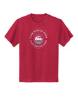 Custom Core 365 CE10Y Youth Capital Performance T-Shirt Classic Red Core 365 CE10Y Youth Capital Performance T-Shirt Performance Tee