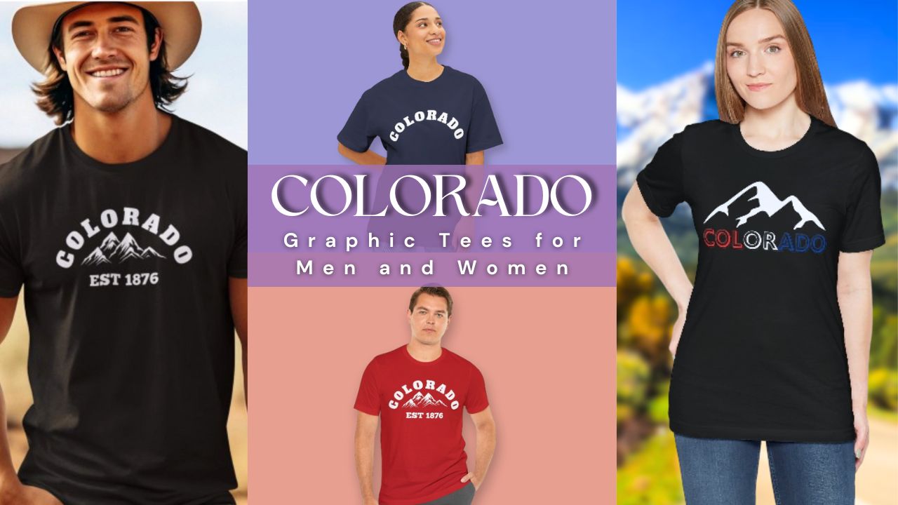 Best Colorado Graphic Tees for Men and Women
