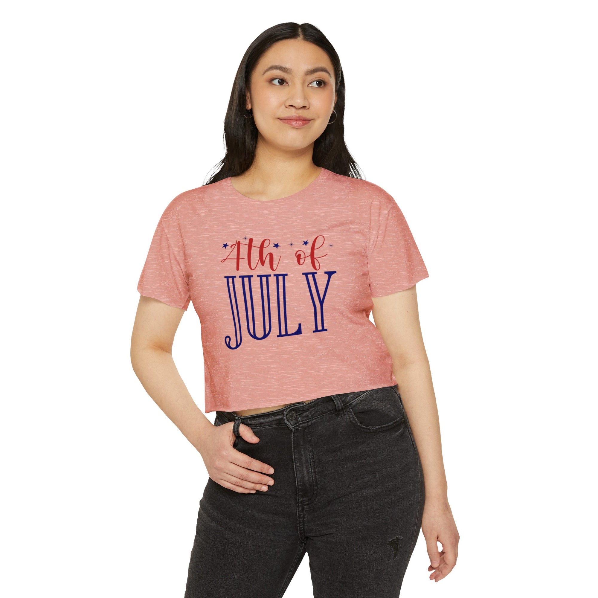 4th OF JULY Women&#39;s Festival Crop Top - T&amp;L Apparel Store