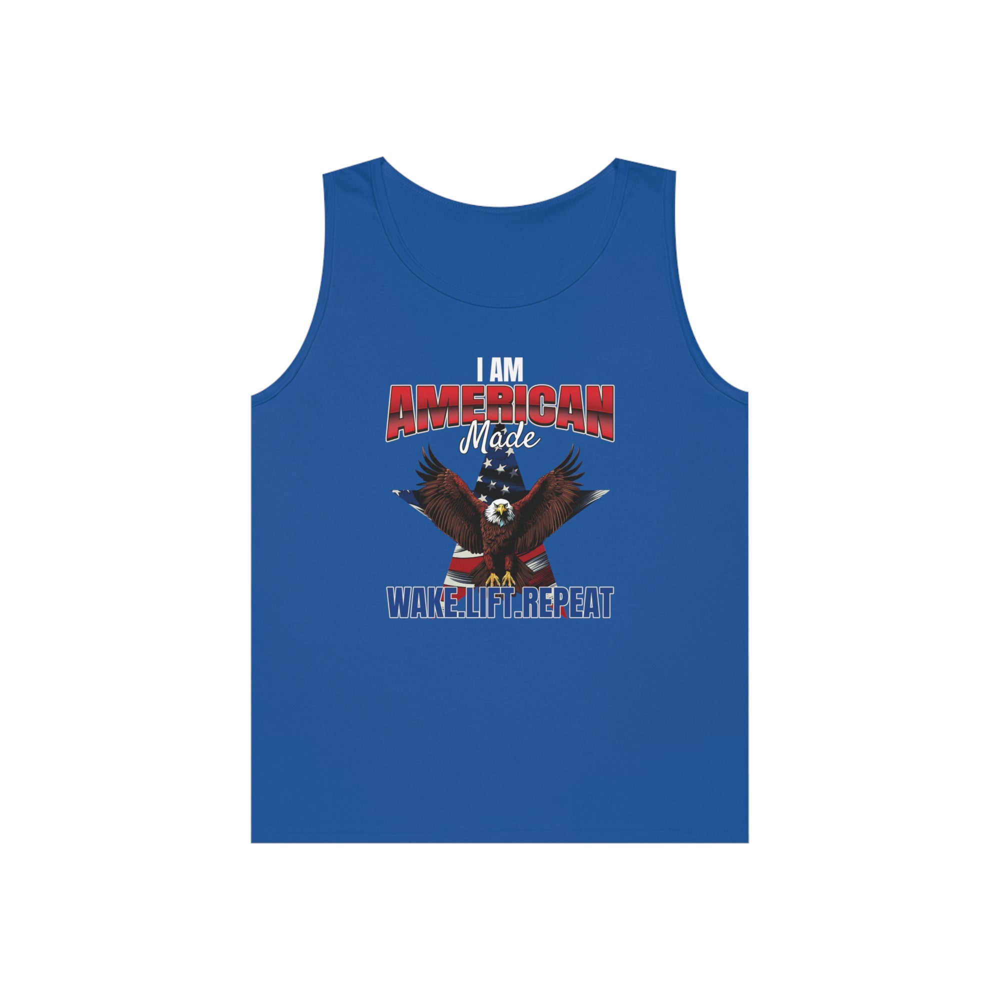 I AM AMERICAN MADE Men&#39;s Cotton Tank Top - T&amp;L Apparel Store