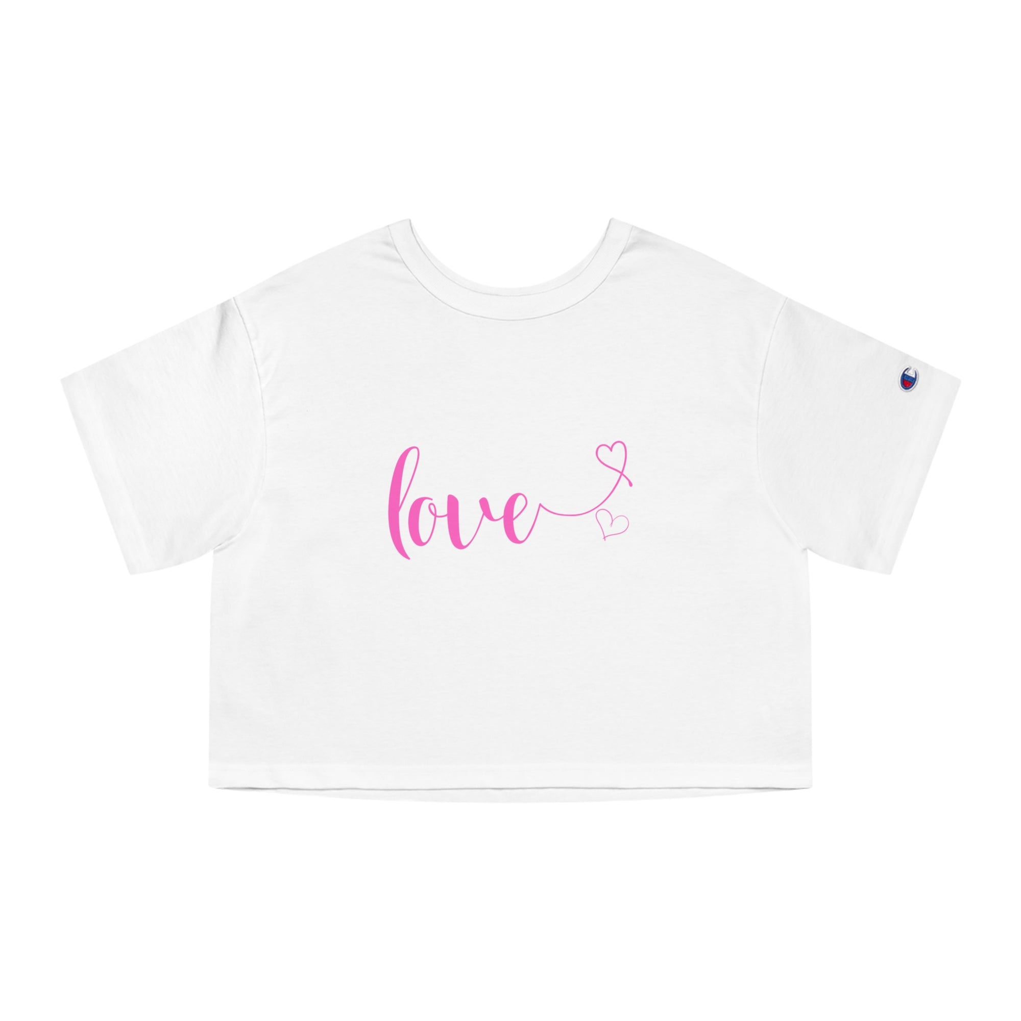 LOVE Women's Heritage Cropped T-Shirt - T&L Apparel Store