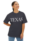 TEXAS Women's Oversized Boxy Tee - T&L Apparel Store