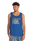 WAKE UP GRIND REPEAT Men's Tank Top - T&L Apparel Store