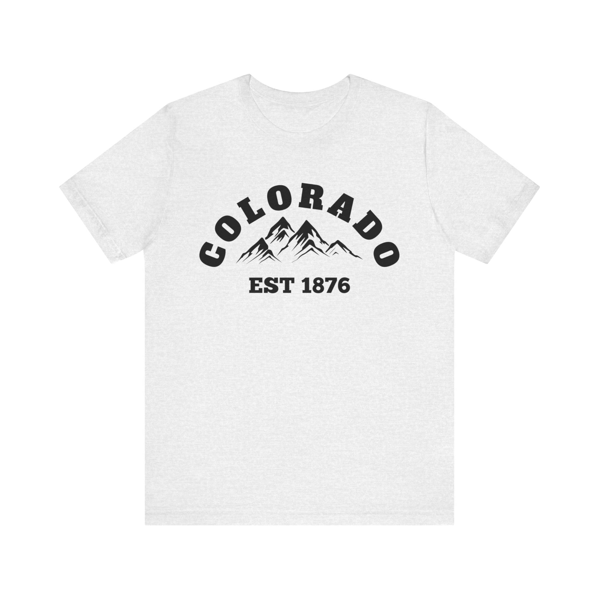 COLORADO MOUNTAINS Women&#39;s Relax Fit Jersey Short Sleeve Tee Shirt - T&amp;L Apparel Store