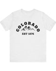 COLORADO MOUNTAINS Women's Relax Fit Jersey Short Sleeve Tee Shirt - T&L Apparel Store