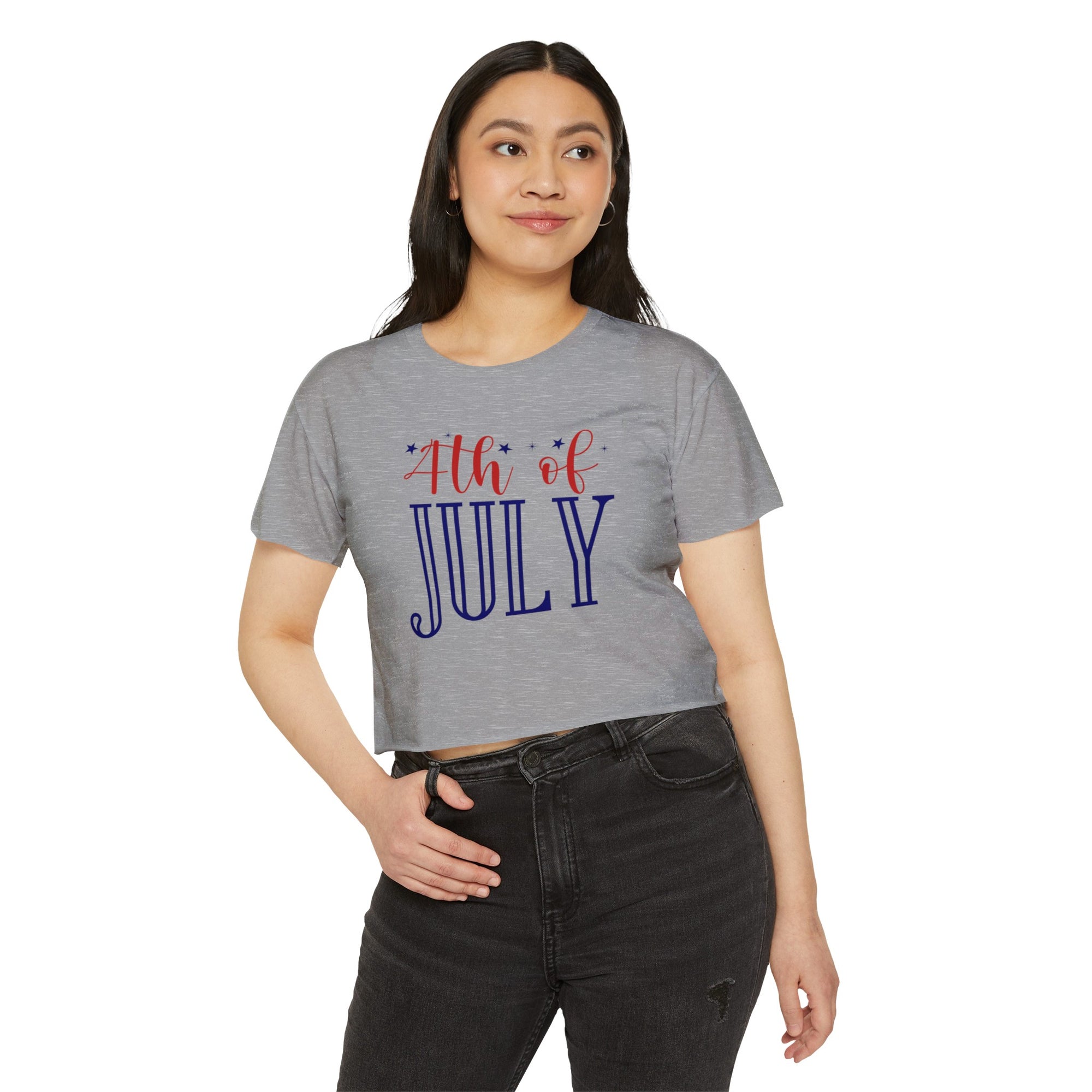 4th OF JULY Women&#39;s Festival Crop Top - T&amp;L Apparel Store