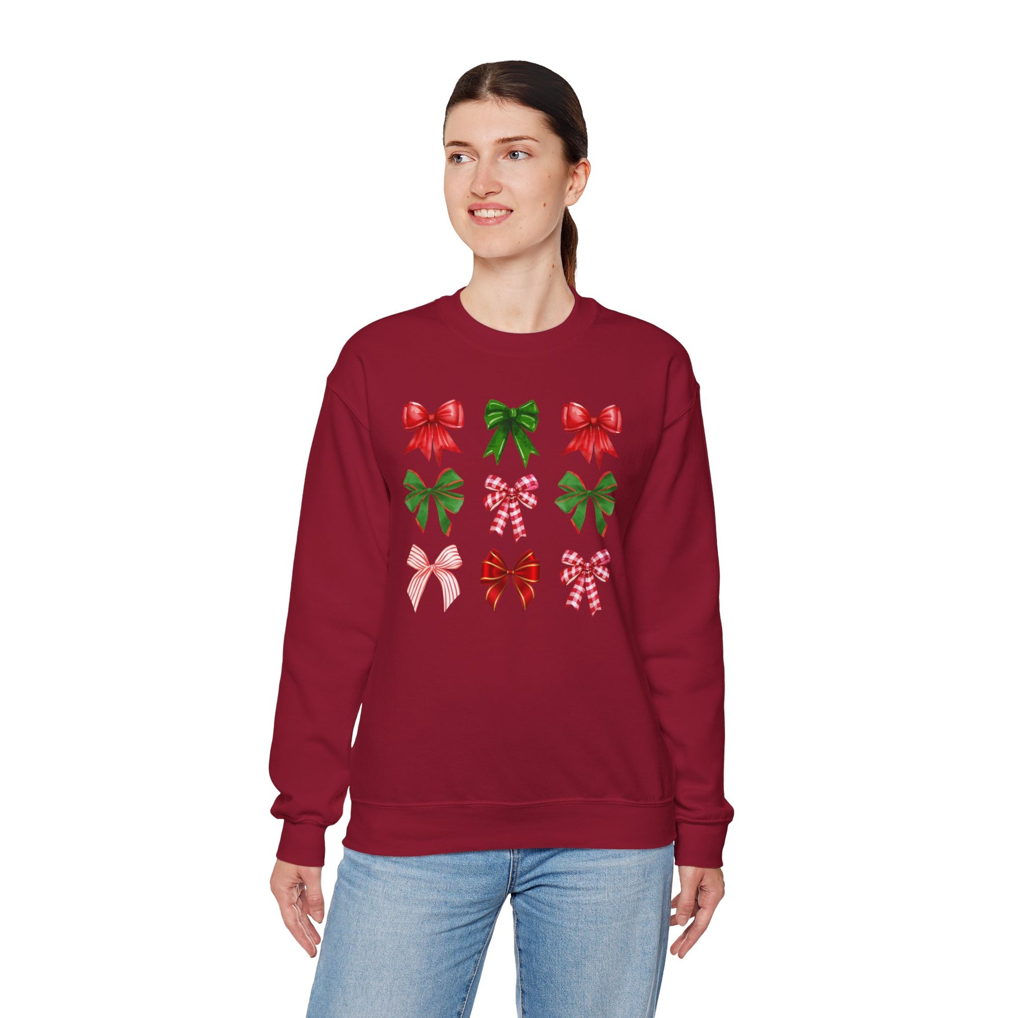 Christmas Bows Sweatshirt