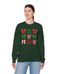 Christmas Bows Sweatshirt