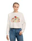 AUTISM Awareness Women's Cropped Fleece Pullover - T&L Apparel Store