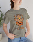 Howdy Pumpkin - Unisex Jersey Tee Shirt