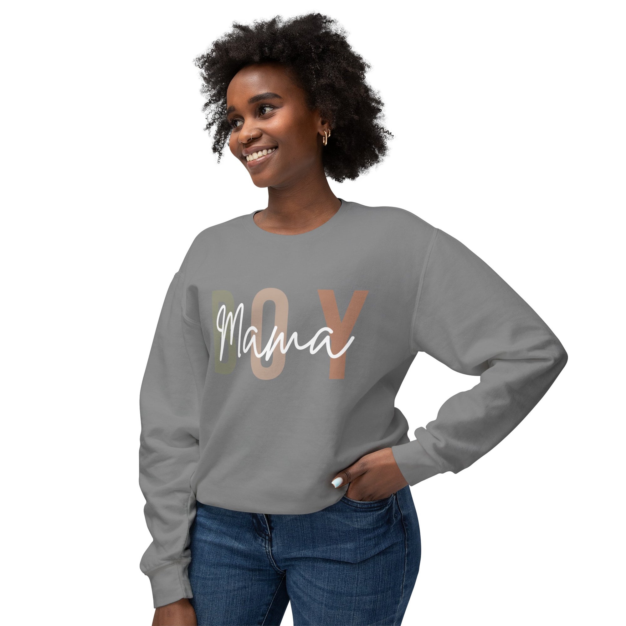 BOY MAMA Women&#39;s Sweatshirt - T&amp;L Apparel Store