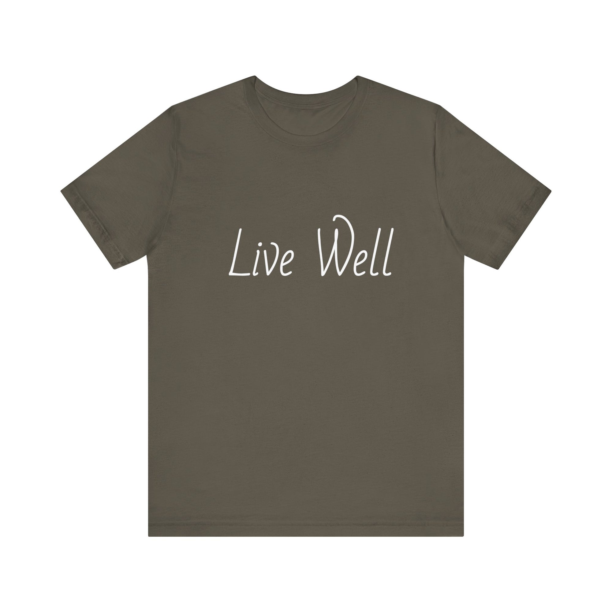 Live Well Short Sleeve Tee - T&L Apparel Store