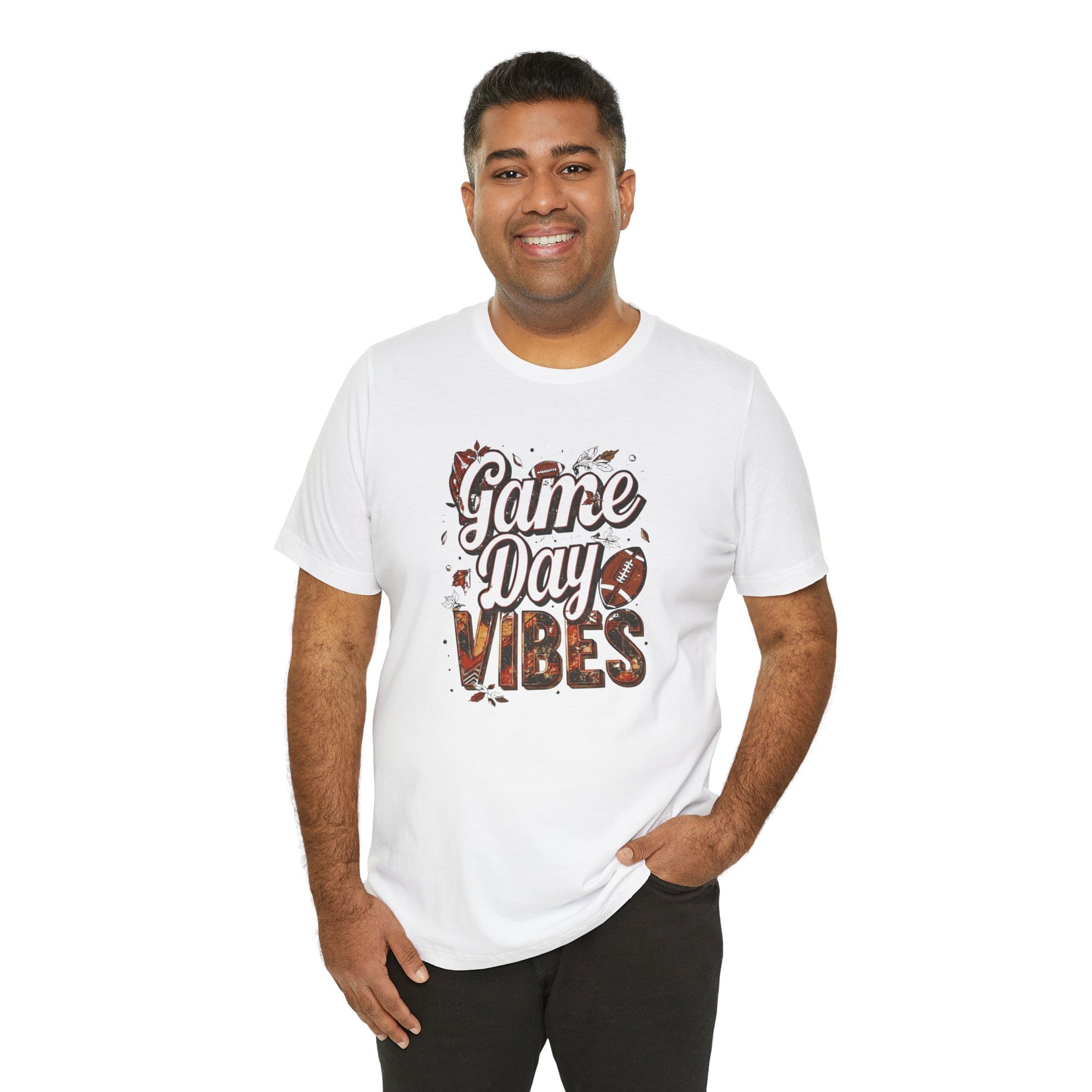 Game Day Vibes T-Shirt — Football Fan Tee