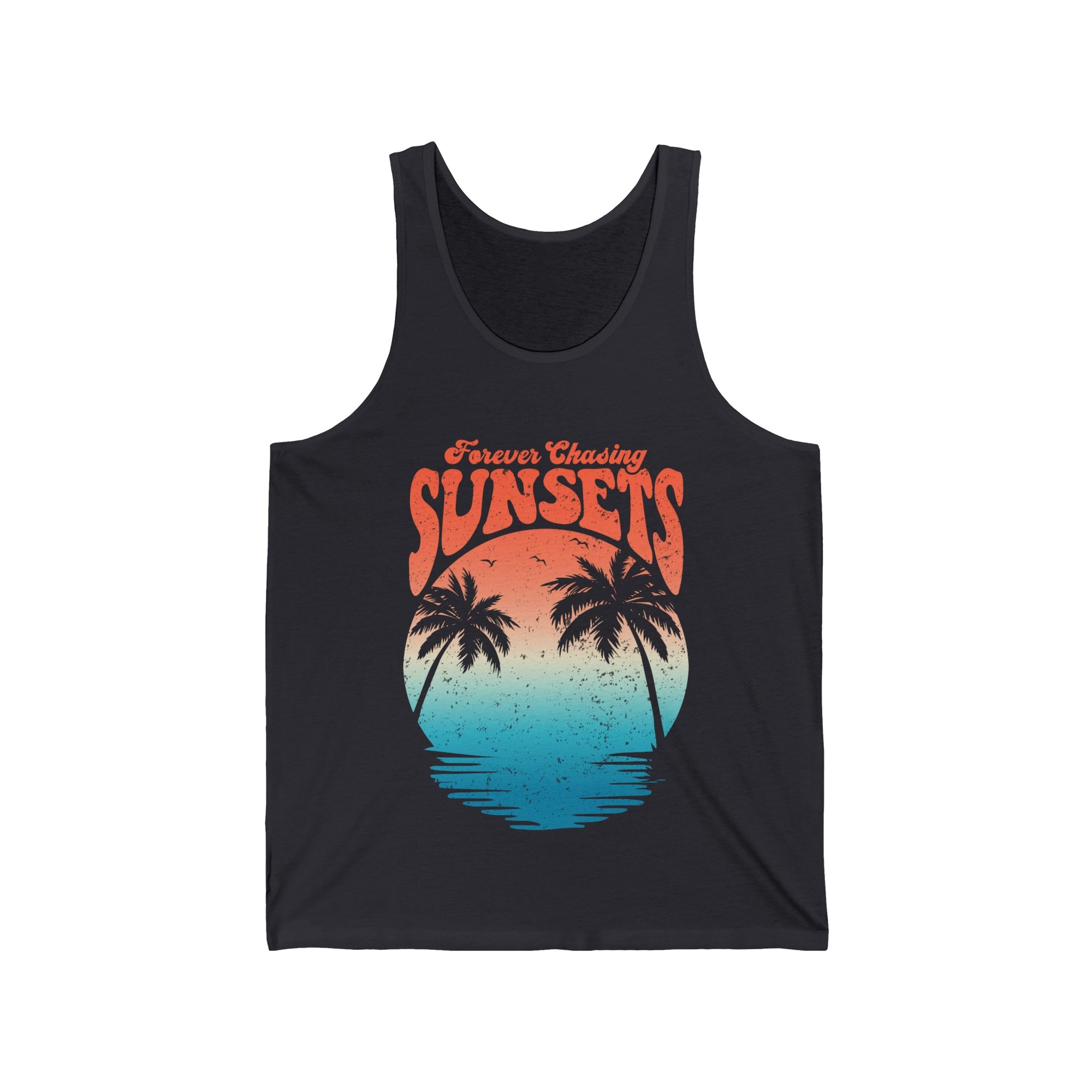 CHASING SUNSET Women&#39;s Jersey Tank - T&amp;L Apparel Store