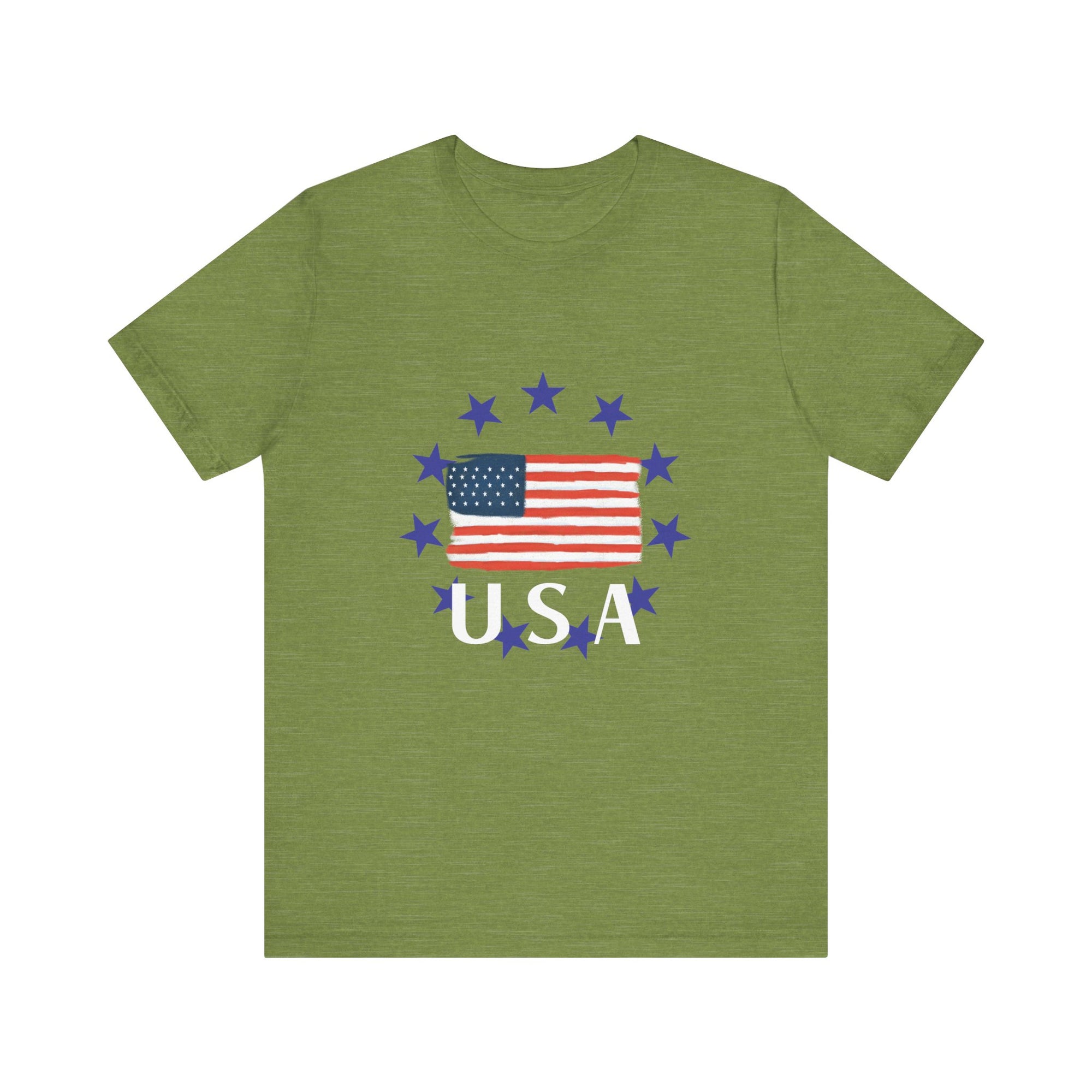 USA Womens Jersey Short Sleeve Tee Shirt - T&L Apparel Store