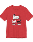 Boo Buddies T-Shirt, Unisex Jersey Short Sleeve Tee, Pet Lovers Gift, Halloween Outfit, Kiki Milo Design, Cute Cat Dog Apparel