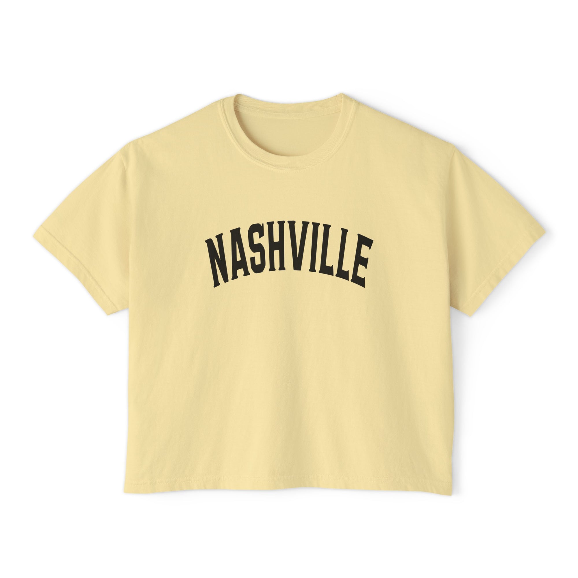 NASHVILLE Women&#39;s Boxy Tee - T&amp;L Apparel Store