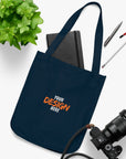 Organic Canvas Tote Bag — Custom "Your Design Here" Eco Tote