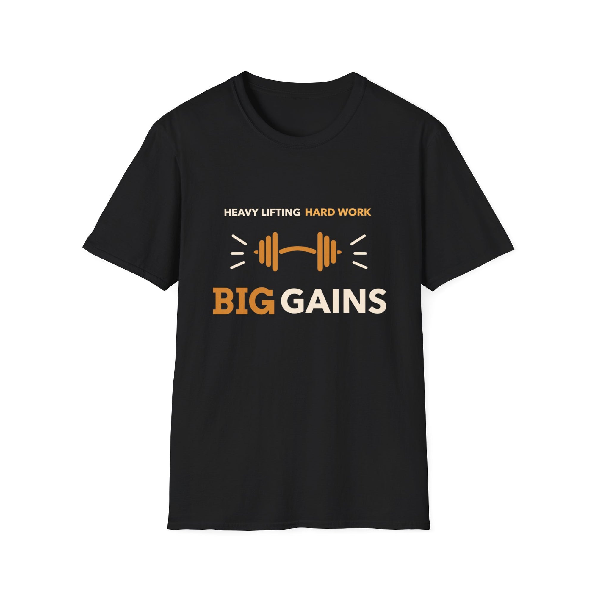 BIG GAINS Men&#39;s Softstyle T-Shirt - T&amp;L Apparel Store