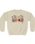 Halloween Coffee Time - Unisex NuBlend® Crewneck Sweatshirt - T&L Apparel Store