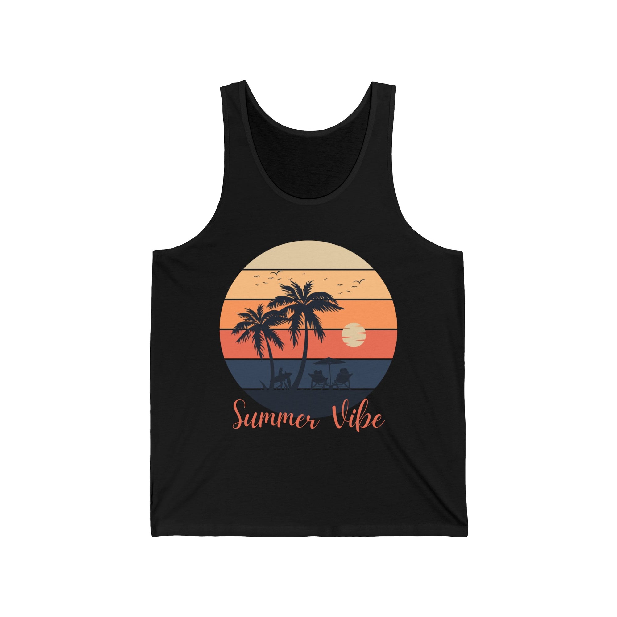 SUMMER VIBE Men's Jersey Tank - T&L Apparel Store