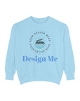 Custom Design Crewneck Sweatshirt - Personalized Logo & Colors | Comfort Colors