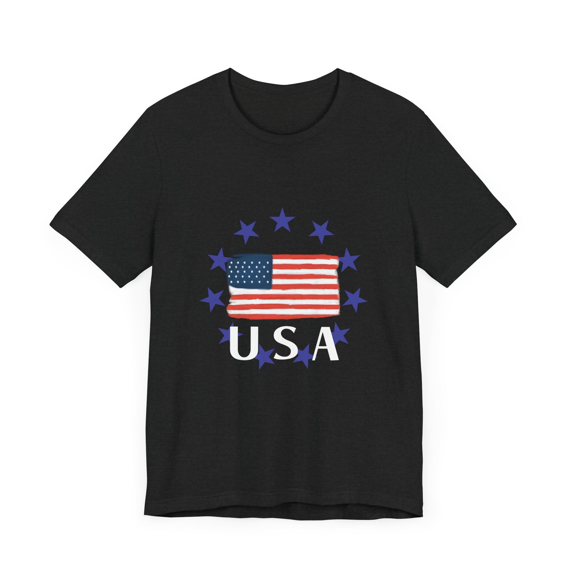 USA Men's Jersey Short Sleeve Tee Shirt - T&L Apparel Store