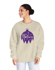 Christmas Ornament Believe Crewneck Sweatshirt