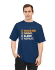 WAKE UP GRIND SLEEP REPEAT Men's Performance T-shirt - T&L Apparel Store