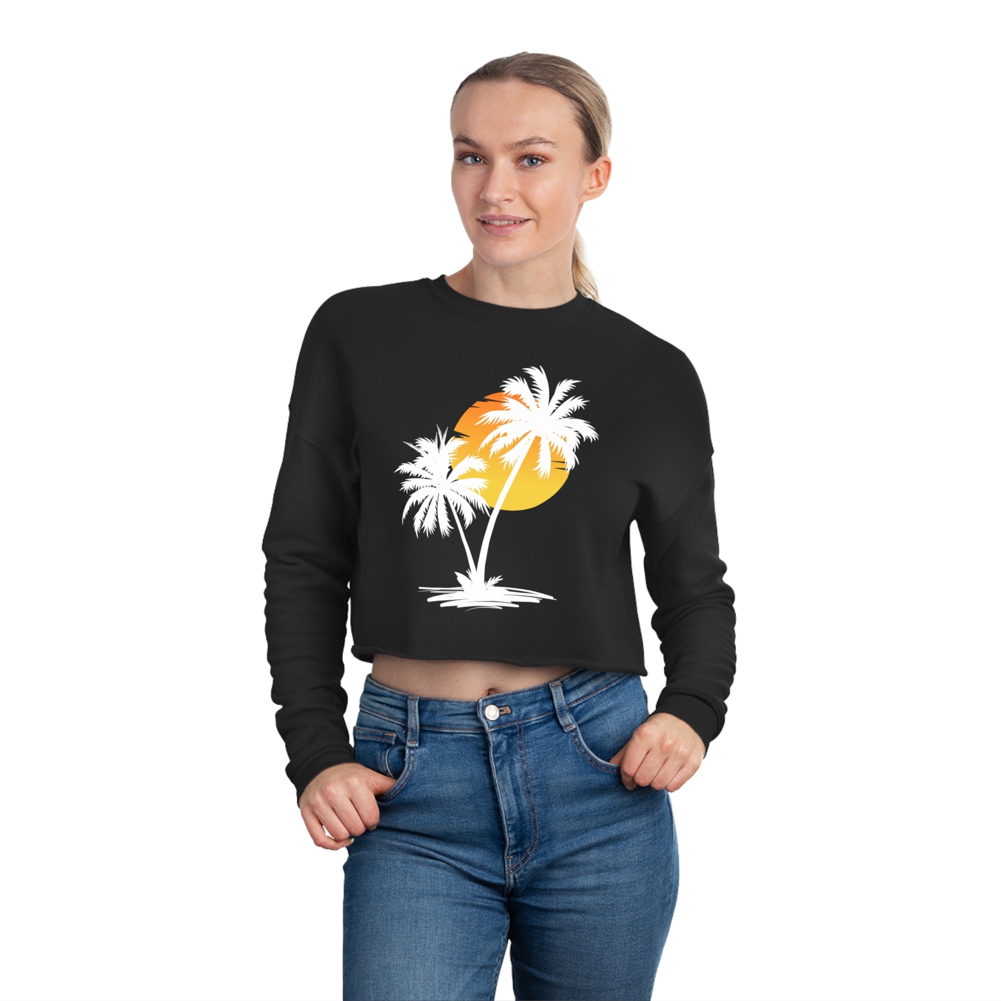 RELAX Women's Cropped Sweatshirt - T&L Apparel Store