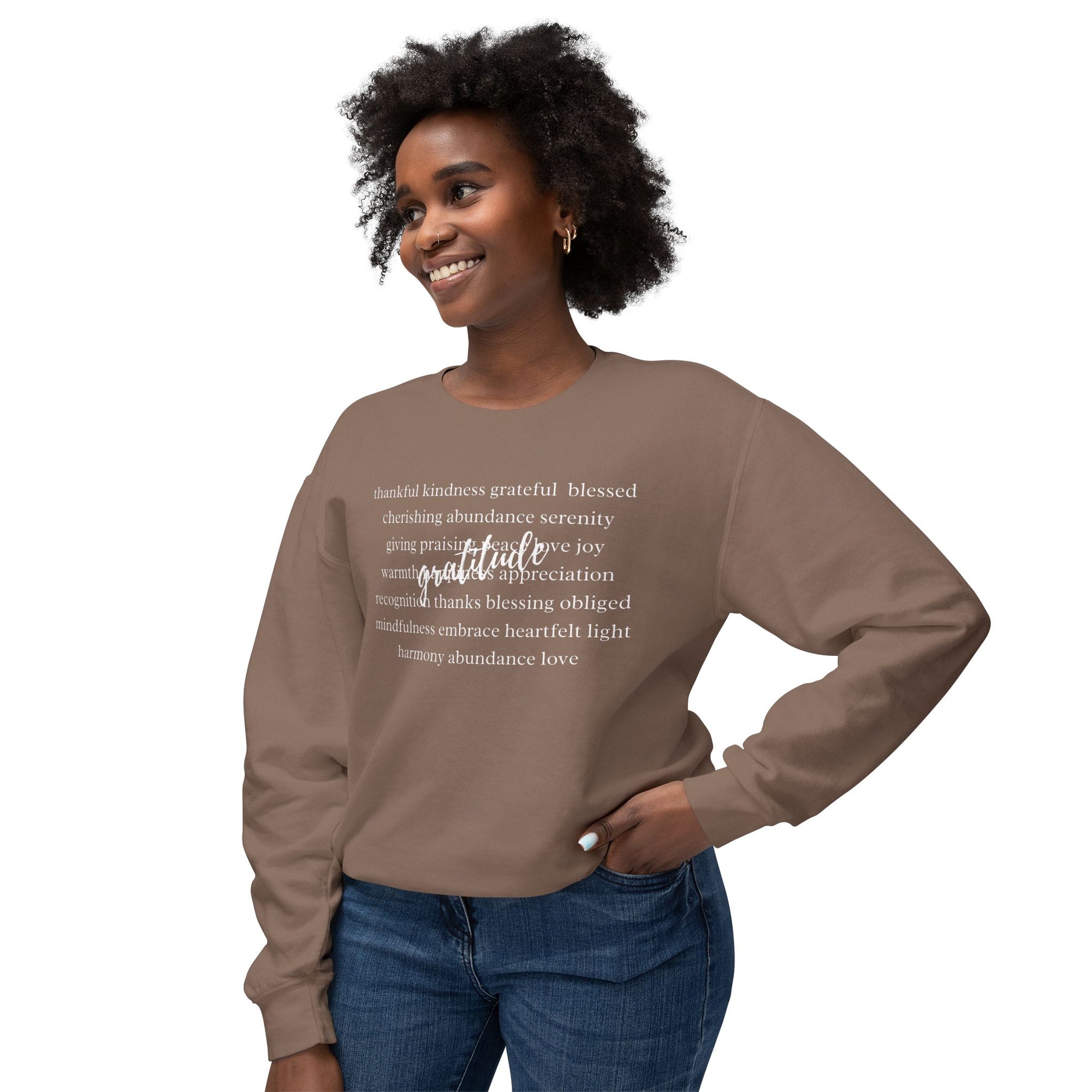 Gratitude Lightweight Sweatshirt