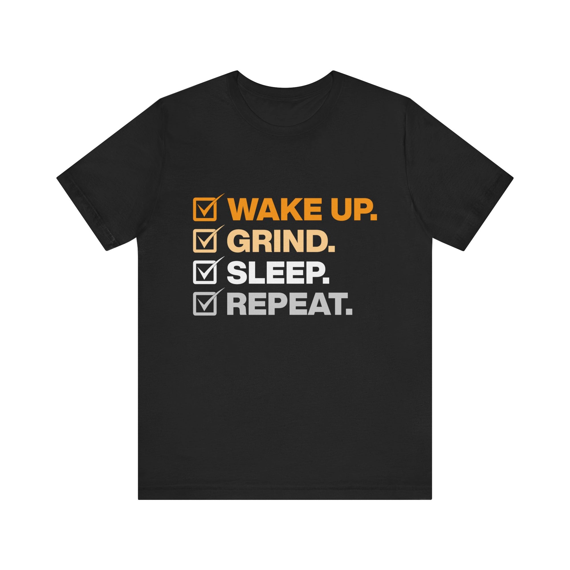 WAKE UP GRIND SLEEP REPEAT Men's Sleeve Tee - T&L Apparel Store